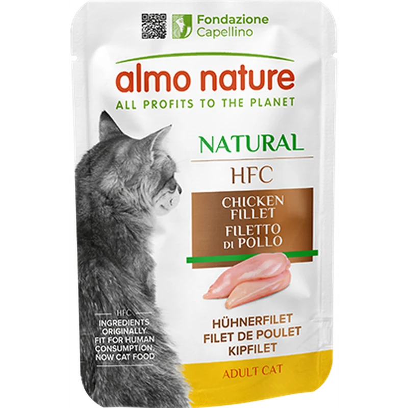 Pâtée Chat ALMO HFC Raw Blanc de Poulet & Canard