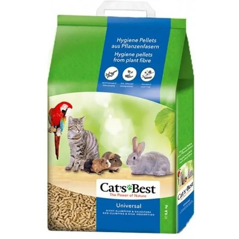 CAT'S BEST Universal Litière Végétale Polyvalente 10L