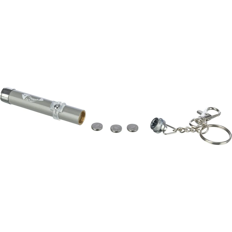 TRIXIE Pointeur LED Catch the Light Poisson 8 cm Gris
