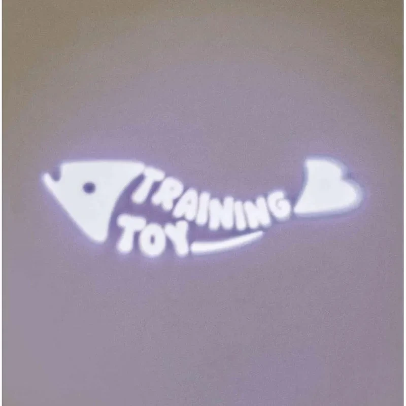 TRIXIE Pointeur LED Catch the Light Poisson 8 cm Gris
