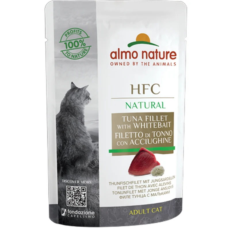 Pâtée Chat ALMO HFC Jelly Thon & Alevins