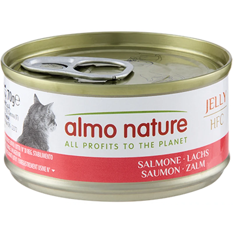 Almo HFC Jelly Saumon – Pâtée Chat en Gelée Premium