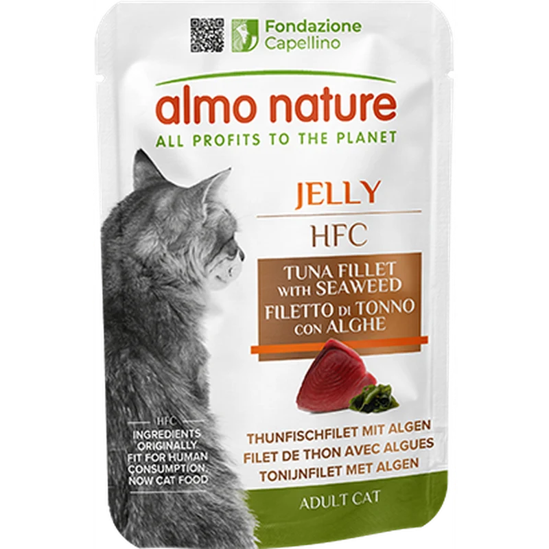 Almo HFC Cuisine Filet de Thon & Algues – Pâtée Chat Marine
