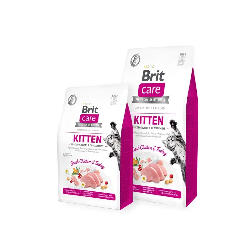 Brit Care Cat Grain-Free Kitten Healthy Growth 400 grams