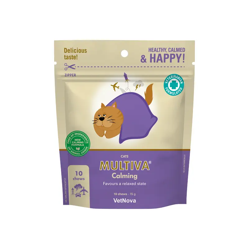 Multiva Calming Cat, 10 chews