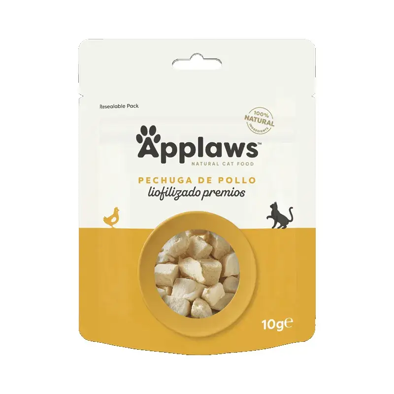 Applaws Cat Snack Freeze Dried Chicken Breast, 12x10 grams