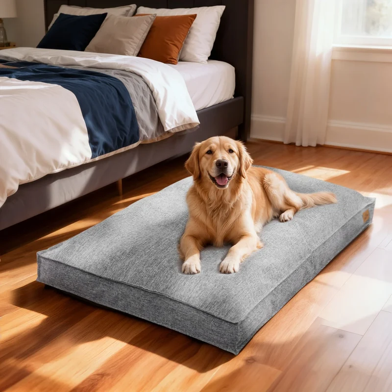 Coussin Pour Chien Confortable Avec Housse Amovible