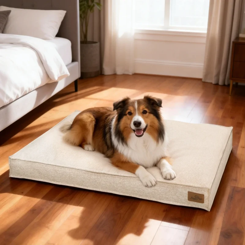 Coussin Pour Chien Confortable Avec Housse Amovible