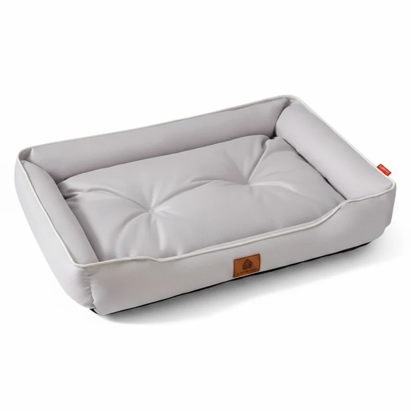 Panier Avec Housse Imperméable Amovible Pour Chien