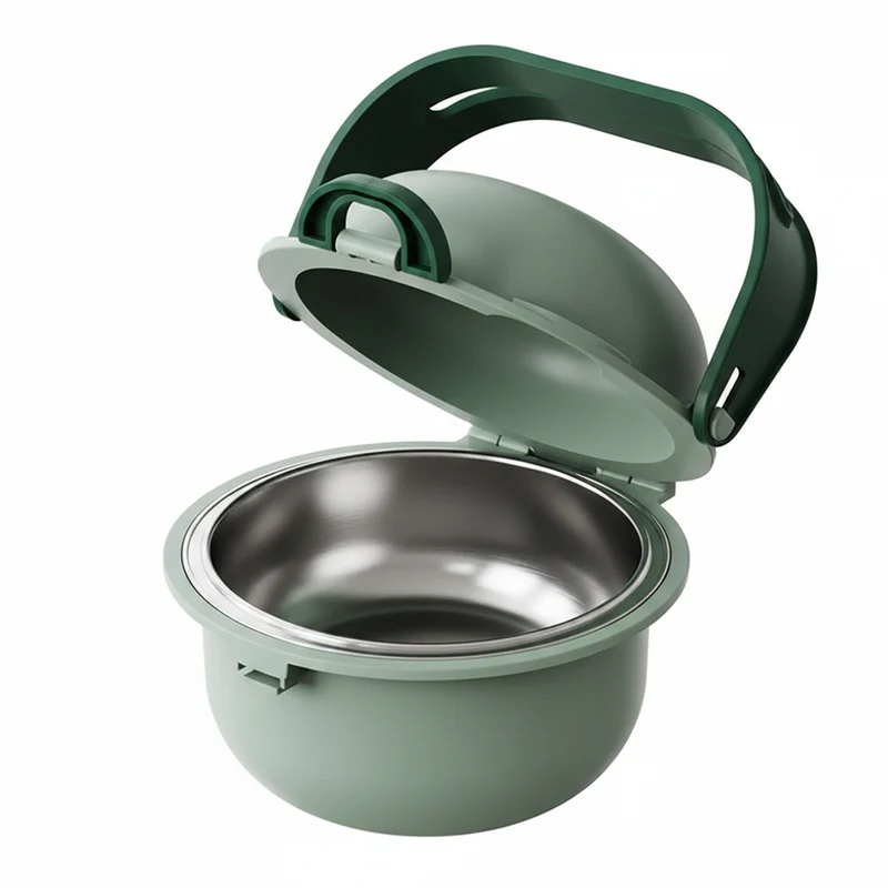 Bol Double Pliable Pour Chien Et Chat