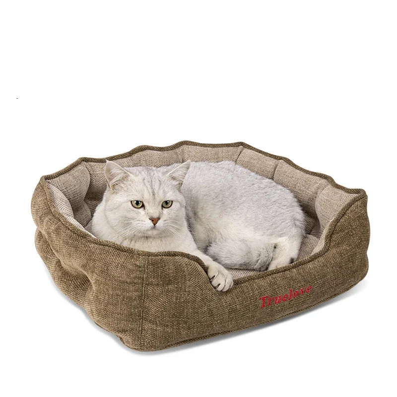 Panier Pour Petit Chien et Chat Très Doux Et Confortable