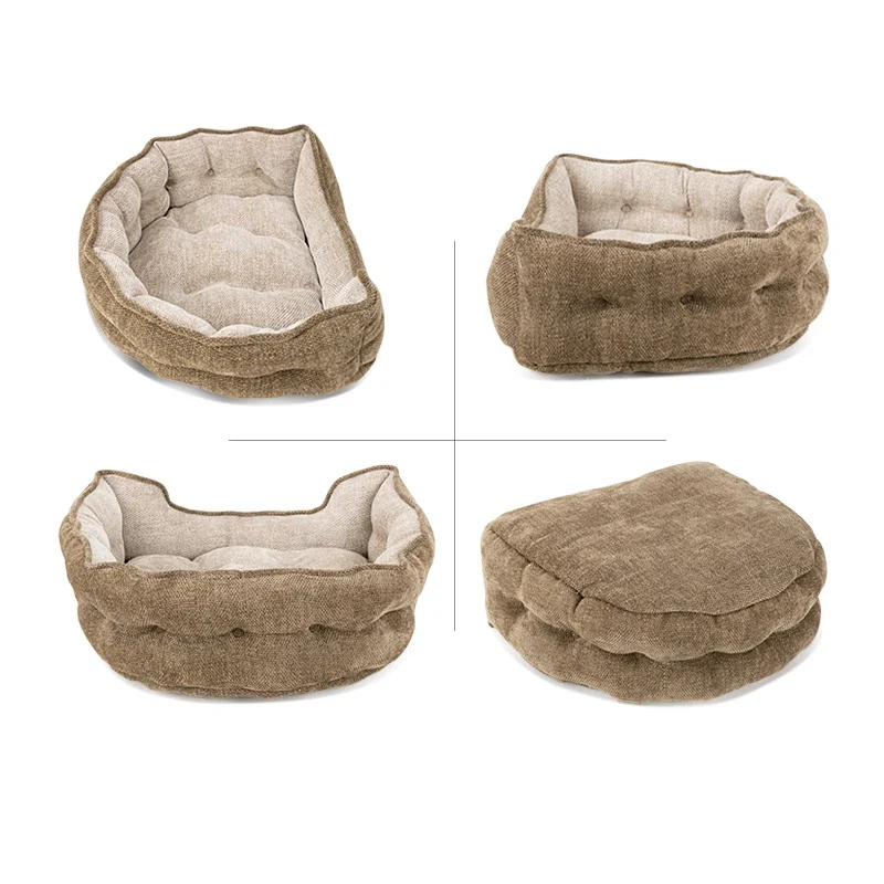 Panier Pour Petit Chien et Chat Très Doux Et Confortable