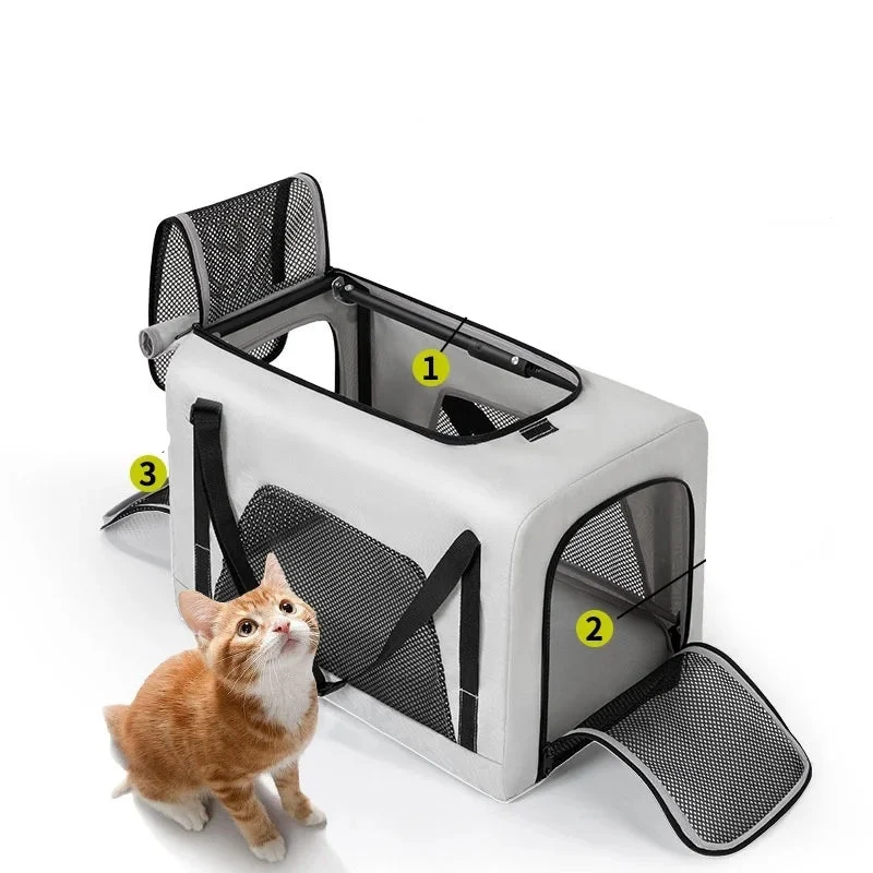 Chariot Pliable Léger Pour Chien Et Chat