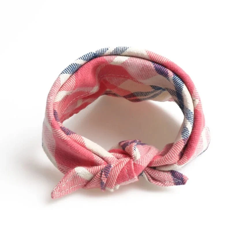 Bandana A Carreaux Elégant Pour Chien