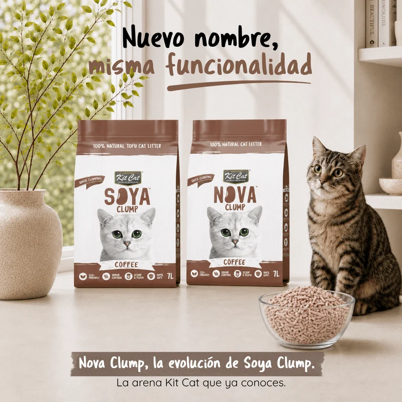 Nova Clump Arena ECO - Natural 7L (color Café)