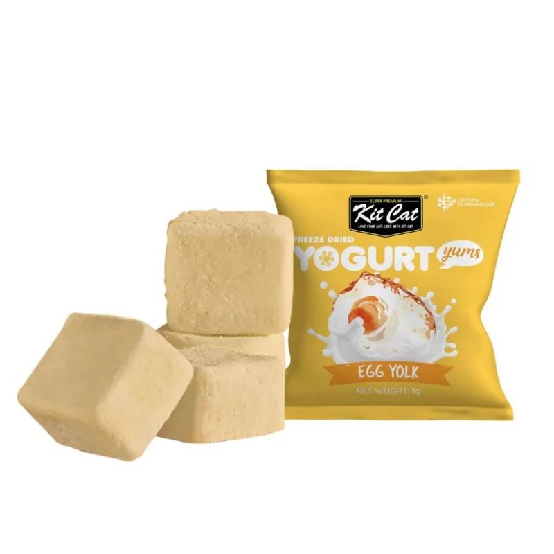 Yogurt Yums Yema de Huevo 10g - Snack Liofilizado