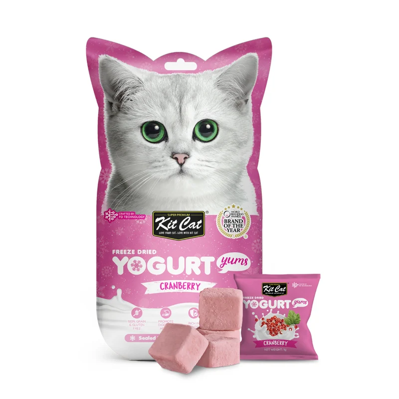 Yogurt Yums Arándano Rojo 10g - Snack Liofilizado