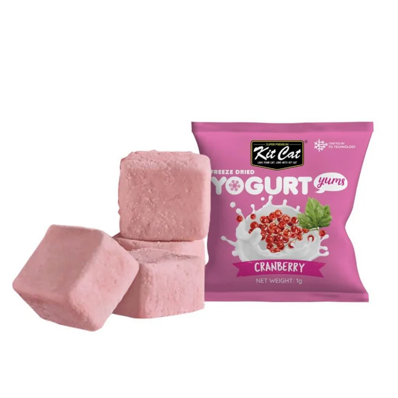 Yogurt Yums Arándano Rojo 10g - Snack Liofilizado
