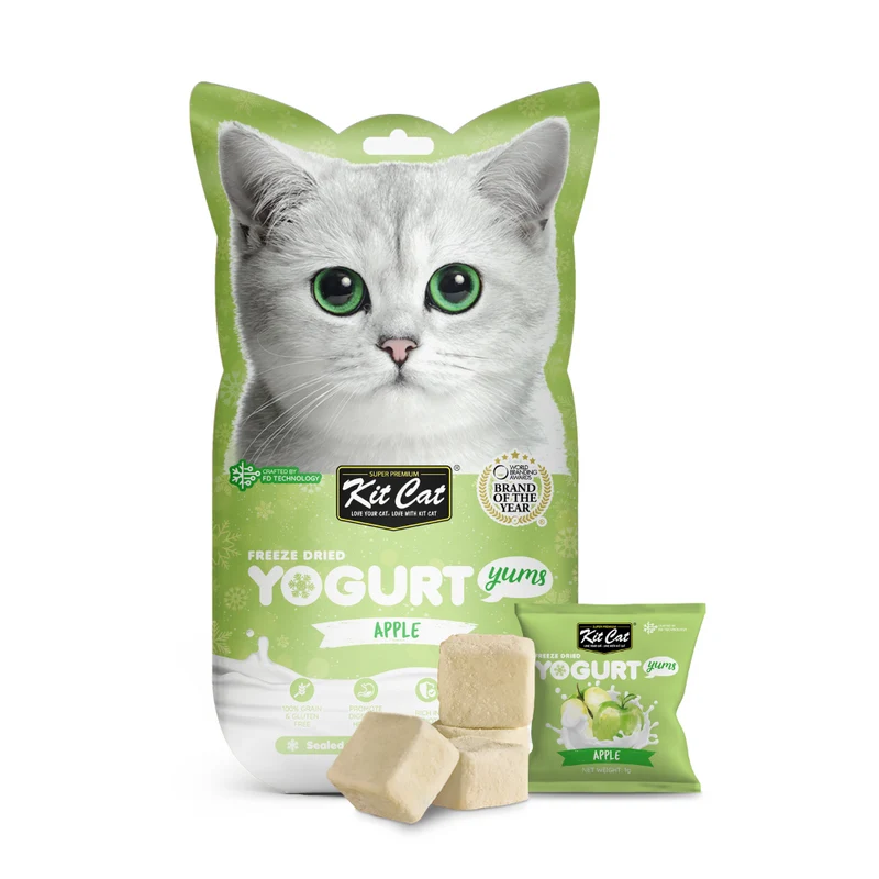 Yogurt Yums Manzana 10g - Snack Liofilizado