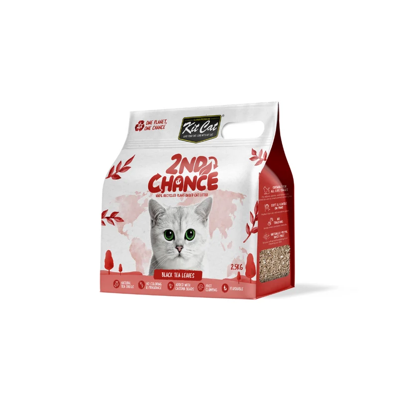 Arena 2nd Chance - Hojas de Té Negro, Guisante y Yuca