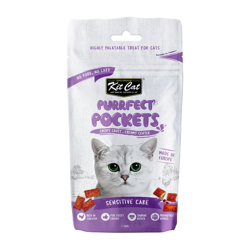 Purrfect Pockets 60g - Sensitive Care