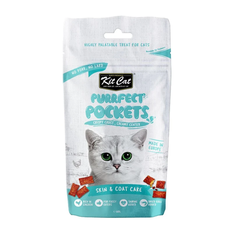 Purrfect Pockets 60g - Skin & Coat Care