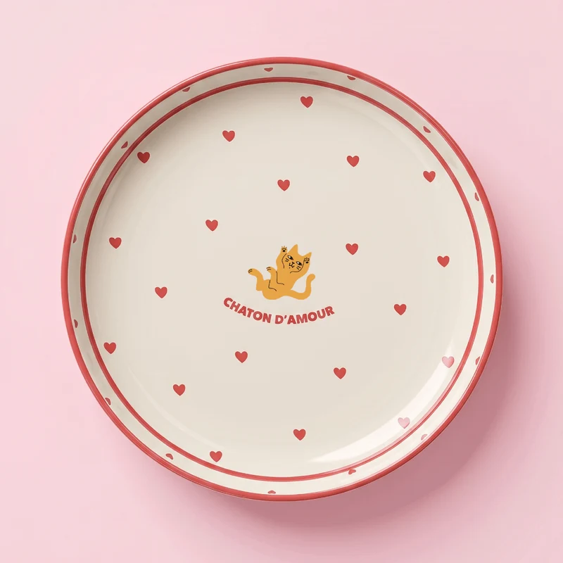 Assiette - Chaton d'Amour