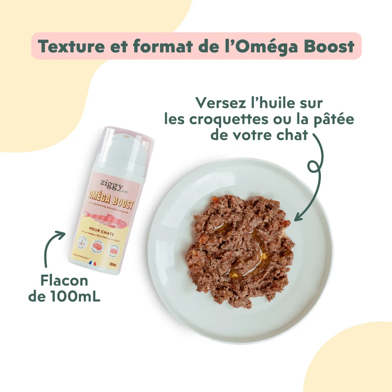 Huile Oméga Boost - Poissons & Algues