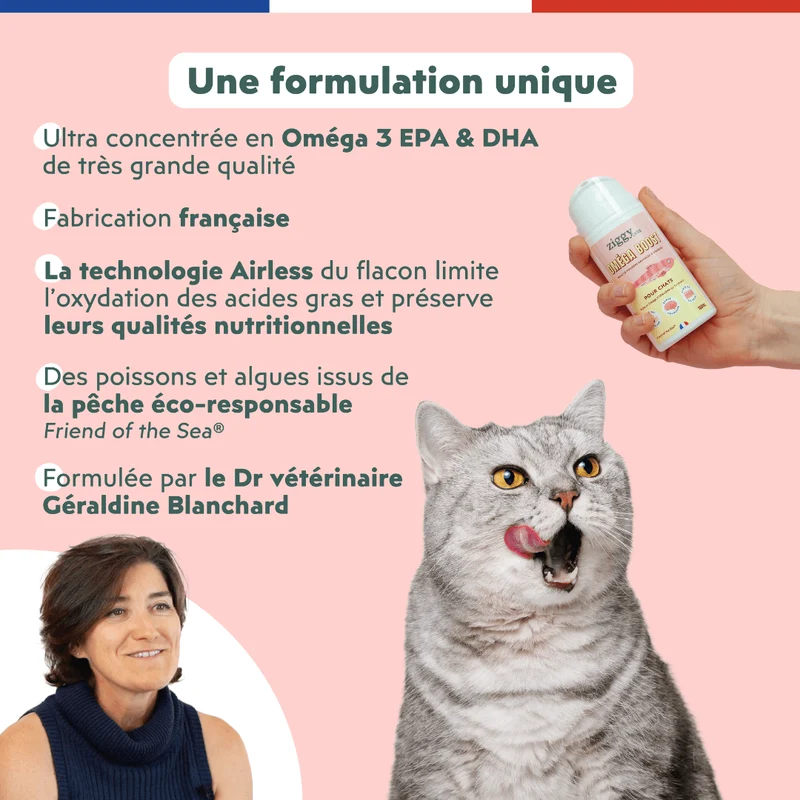 Huile Oméga Boost - Poissons & Algues