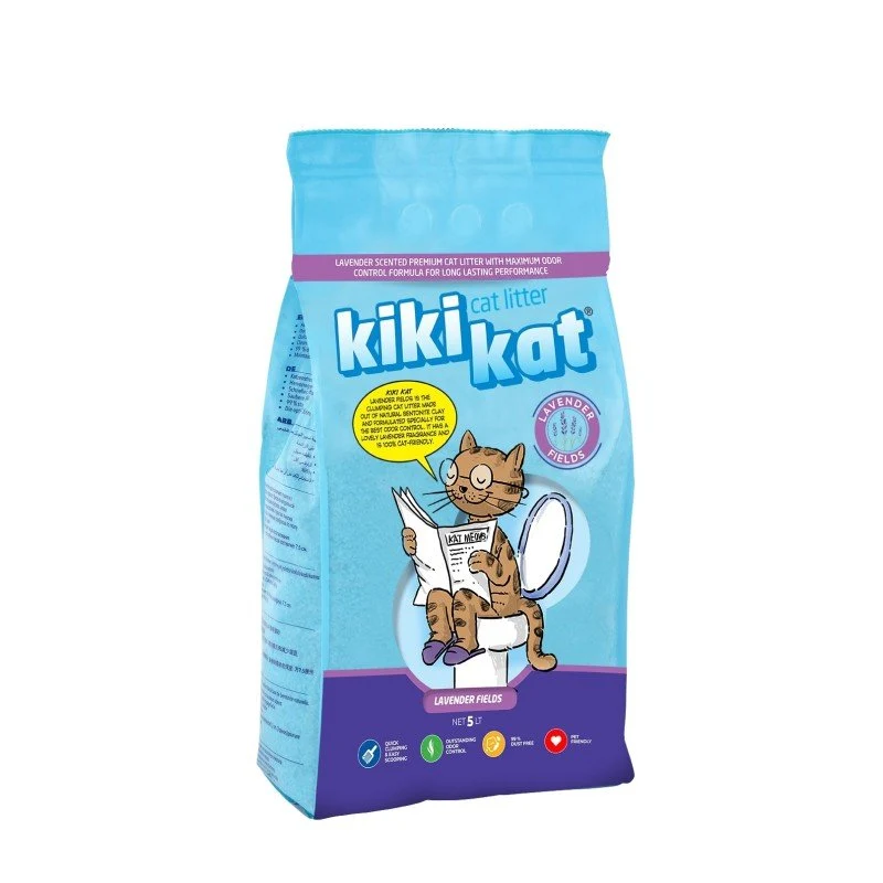 Kiki Kat Litière Agglomérante pour Chat – 6 Parfums | 5kg, 10kg, 20kg
