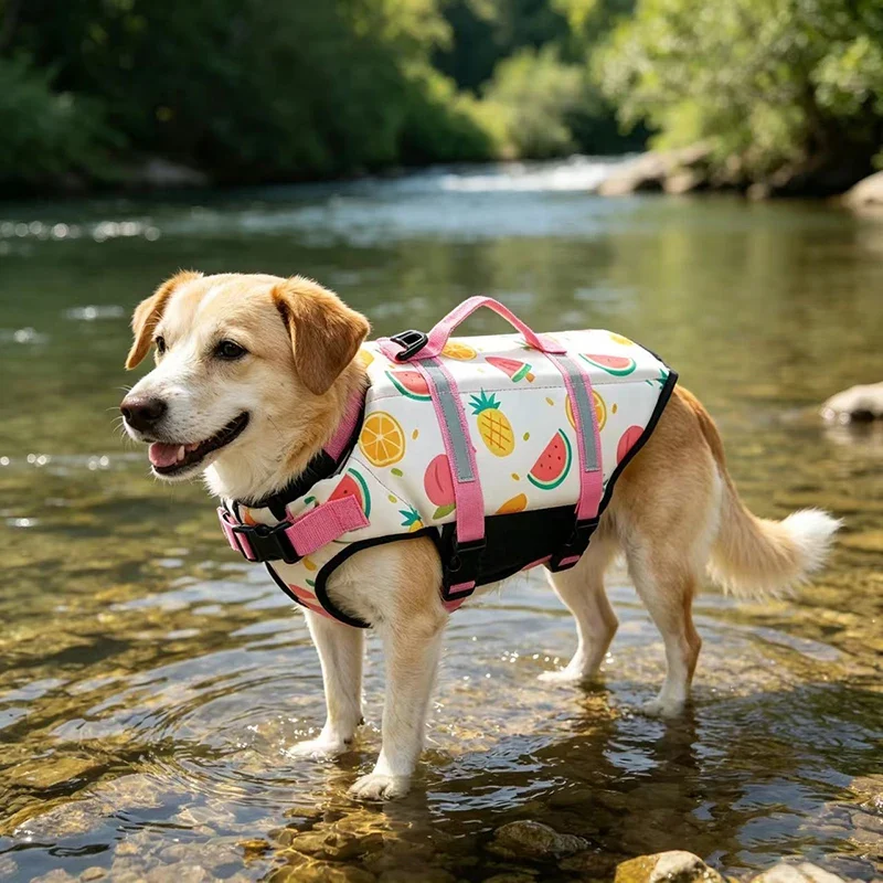 Gilet De Sauvetage Réfléchissant Réglable Pour Chien