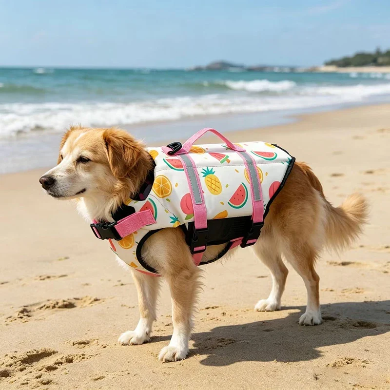 Gilet De Sauvetage Réfléchissant Réglable Pour Chien
