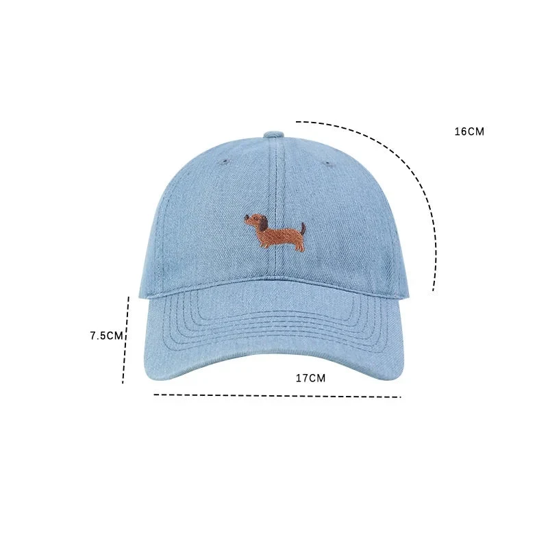 Casquette Teckel Brodée Et Elégante
