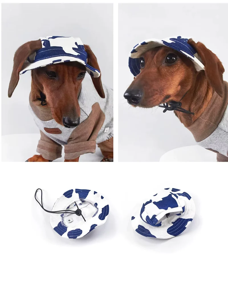 Chapeau Solaire Pour Chien Réglable Respirant Et Léger