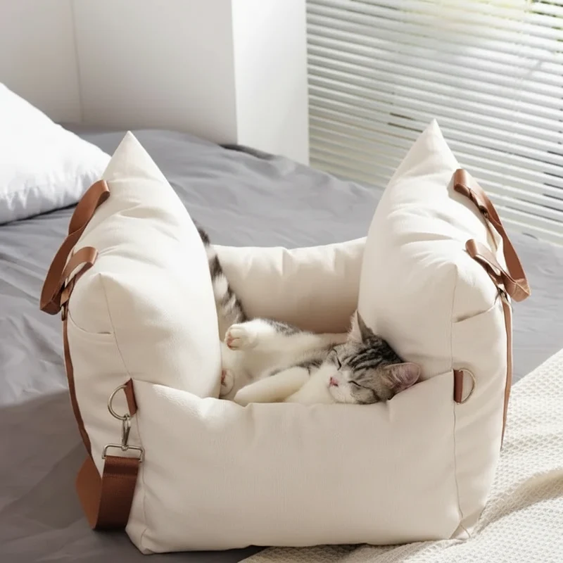 Sac Voiture Hamac Pour Chat Et Petit Confort Douillet