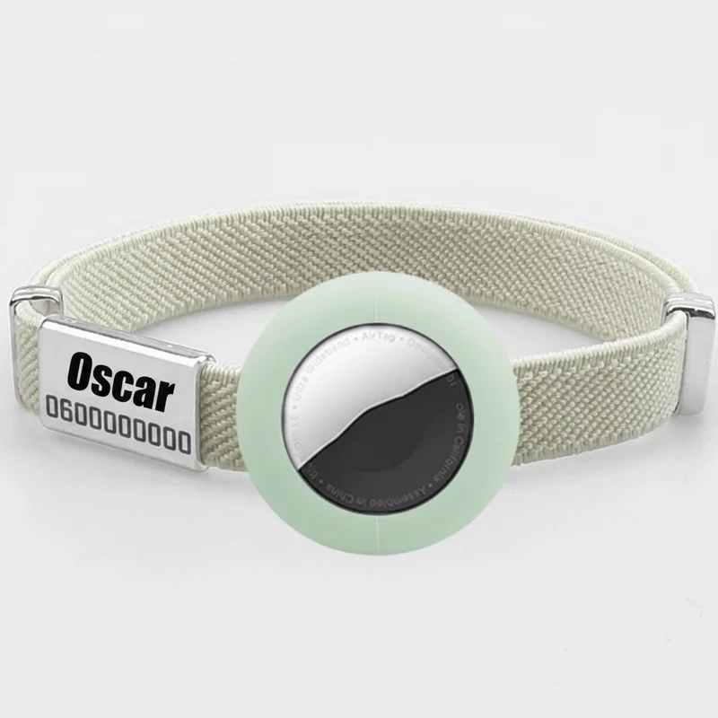 Collier Chat Personnalisable Anti Étranglement Et Emplacement Airtag