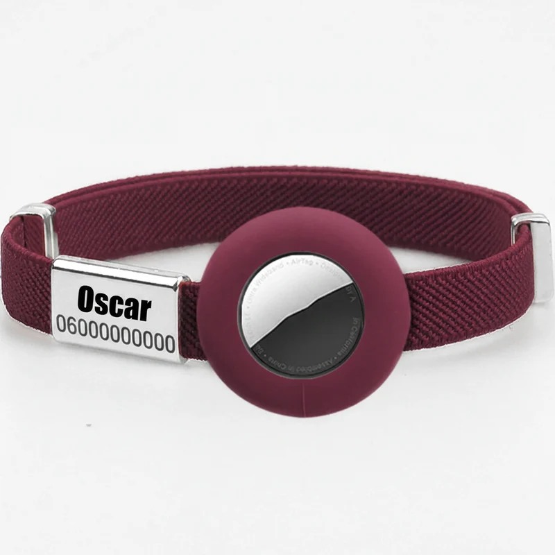 Collier Chat Personnalisable Anti Étranglement Et Emplacement Airtag