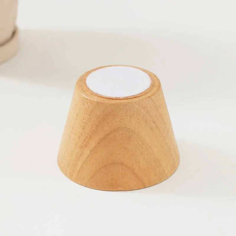 Gamelle Céramique Inclinée Pour Chat Avec Support Bois