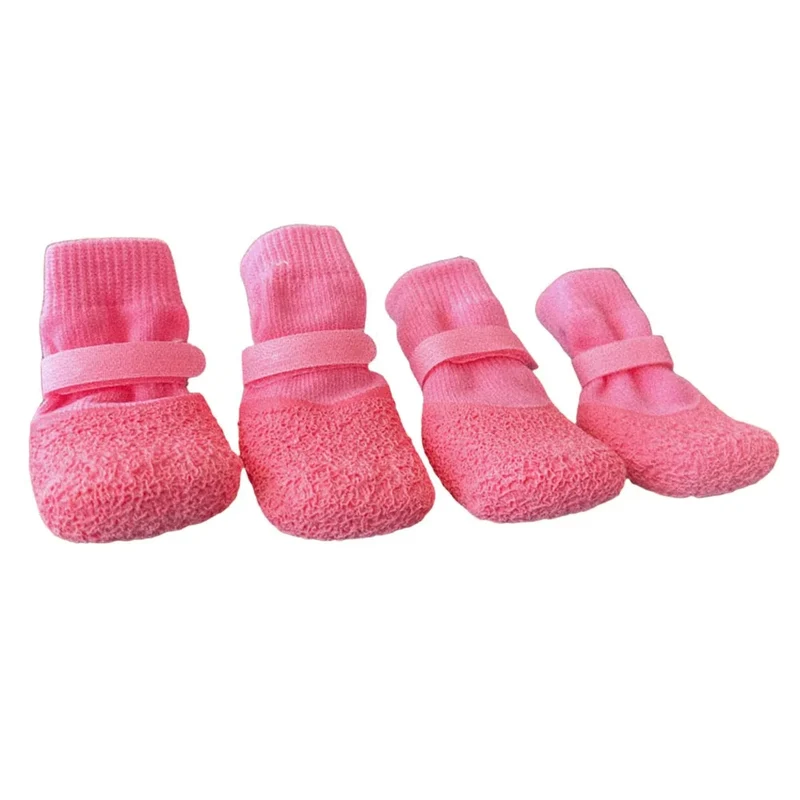Chaussures Antidérapantes Ajustables Pour Chien