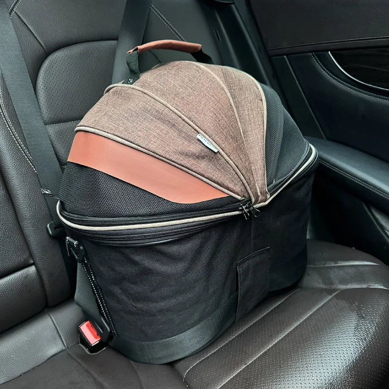 Sac De Transport À Vélo Amovible Pour Chien Et Chat