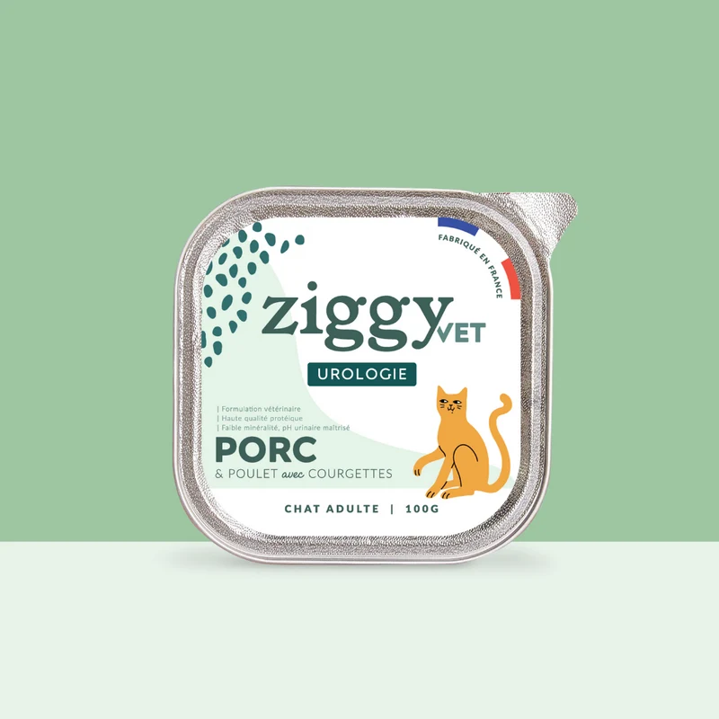 Pâtée Chat Adulte Urinaire - Porc