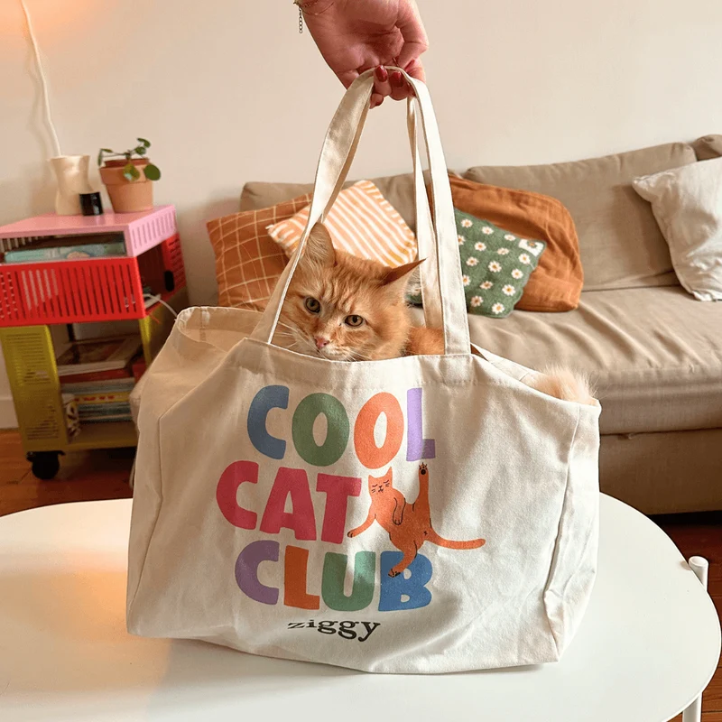 Totebag - Cool Cat Club
