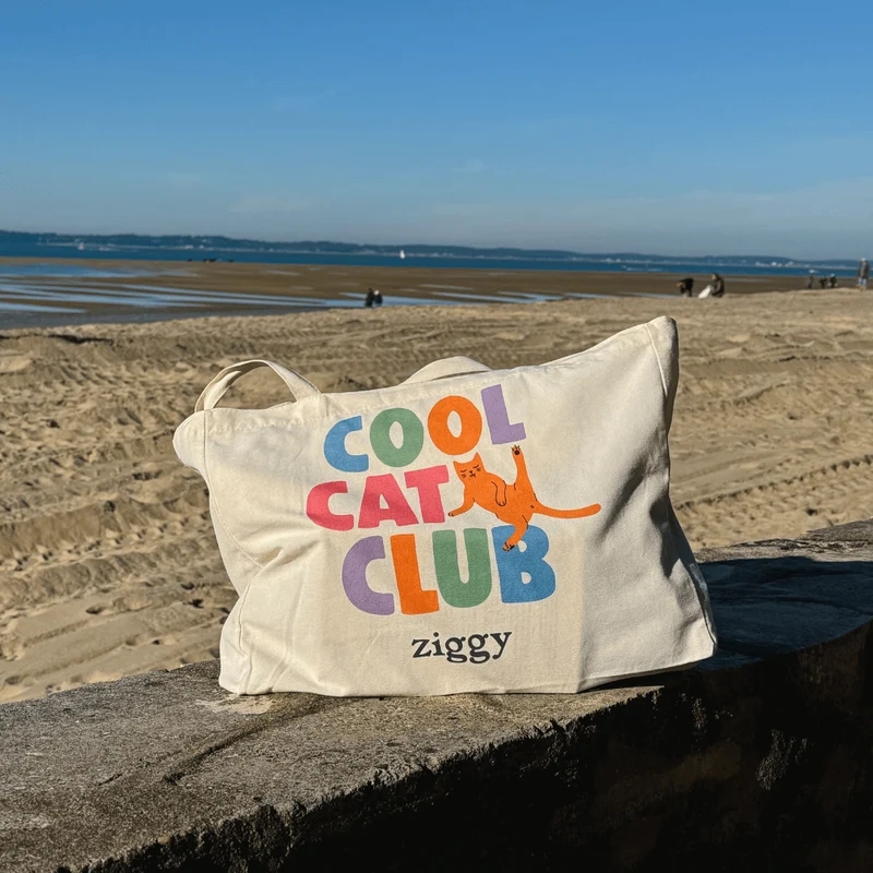 Totebag - Cool Cat Club