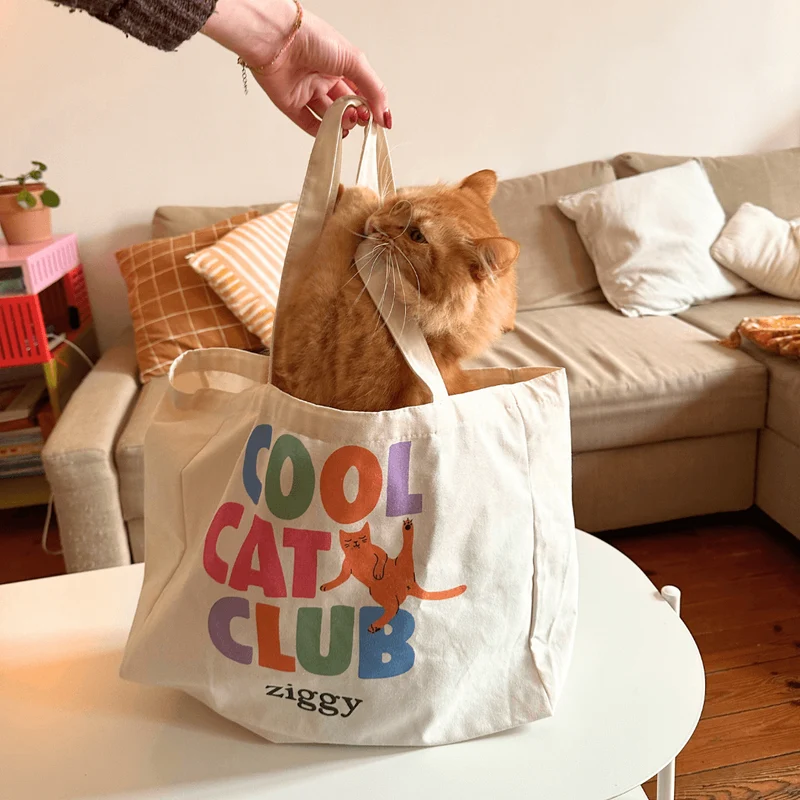 Totebag - Cool Cat Club