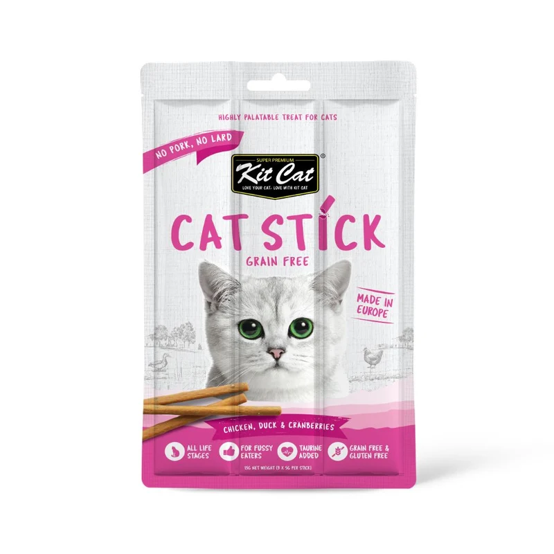 Cat Stick 15g - Pollo con Pato y Arándanos