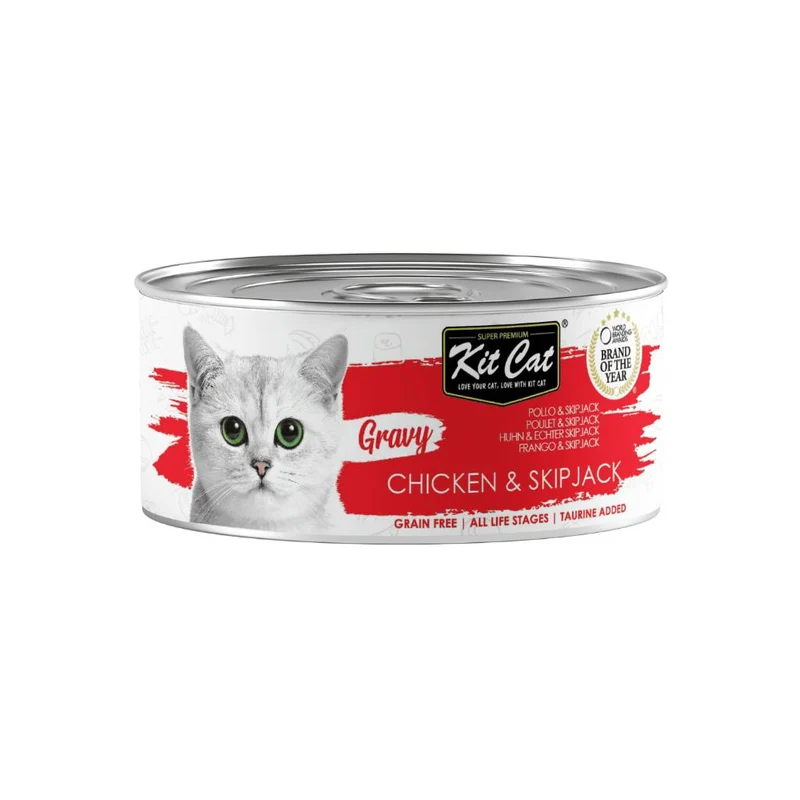 Pollo con Bonito Skipjack 70g - Comida húmeda en Salsa