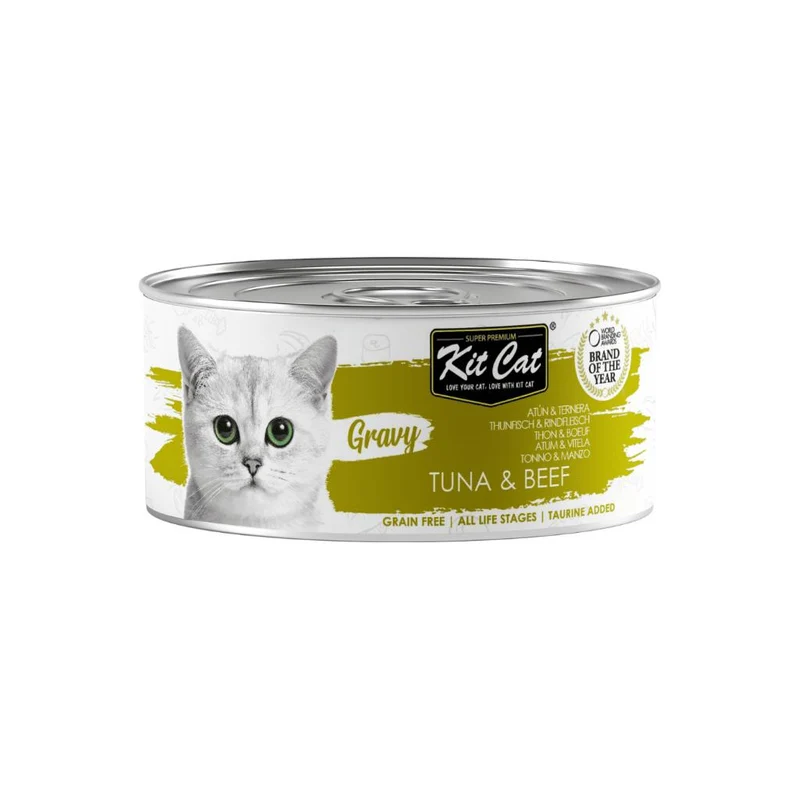 Atún con Ternera 70g - Comida húmeda en Salsa
