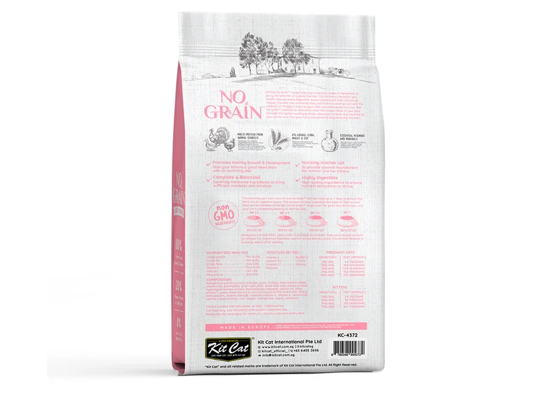 Kitten Recipe No Grain - Pienso para gatos 1KG