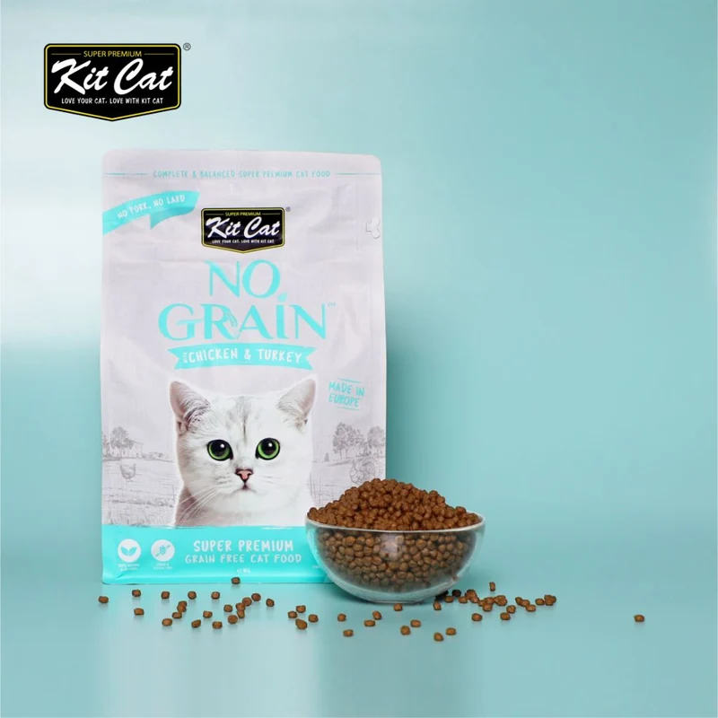 Pollo y Pavo No Grain - Pienso para gatos 1KG - Tracto Urinario