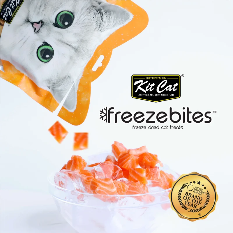 FreezeBites Salmón 15g - Snack Liofilizado